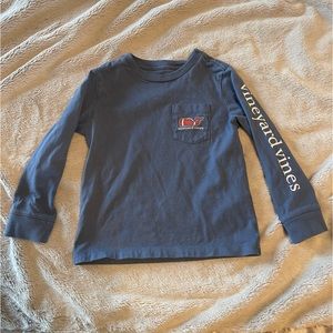 Vineyard Vines football pocket tee